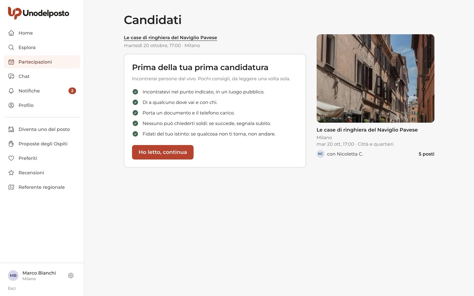 "Prima della tua prima candidatura": i consigli si leggono una volta sola.